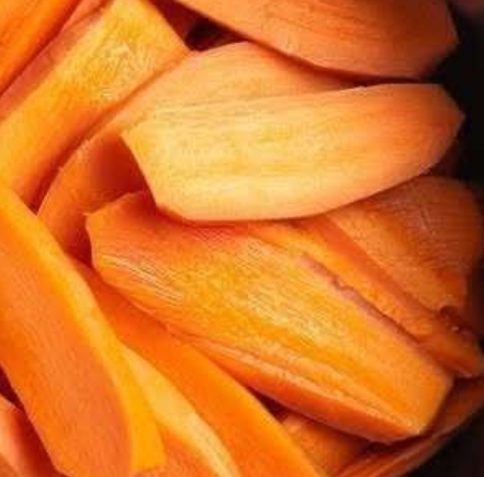 Put raw thinly sliced sweet potatoes in a slow cooker with these 4
